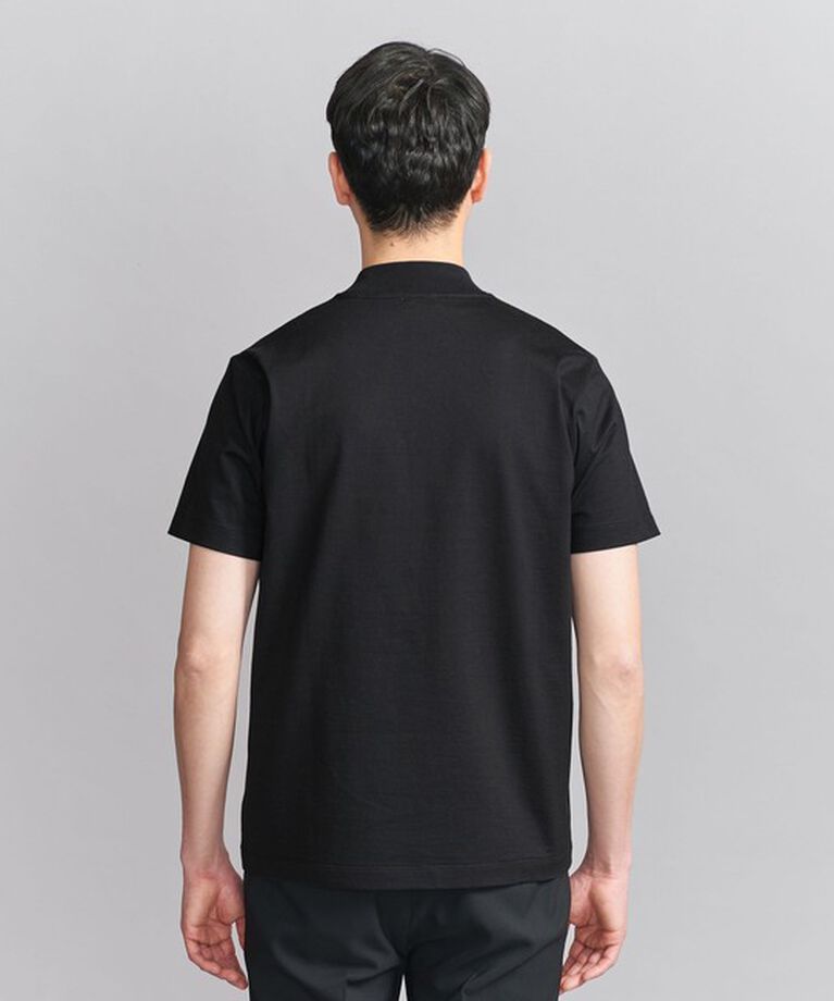 BEAUTY&YOUTH UNITED ARROWS「【WEB限定 WARDROBE SMART】クリア  ガスコットン モックネック カットソー【抗菌・防臭】」|Tシャツ・カットソー|