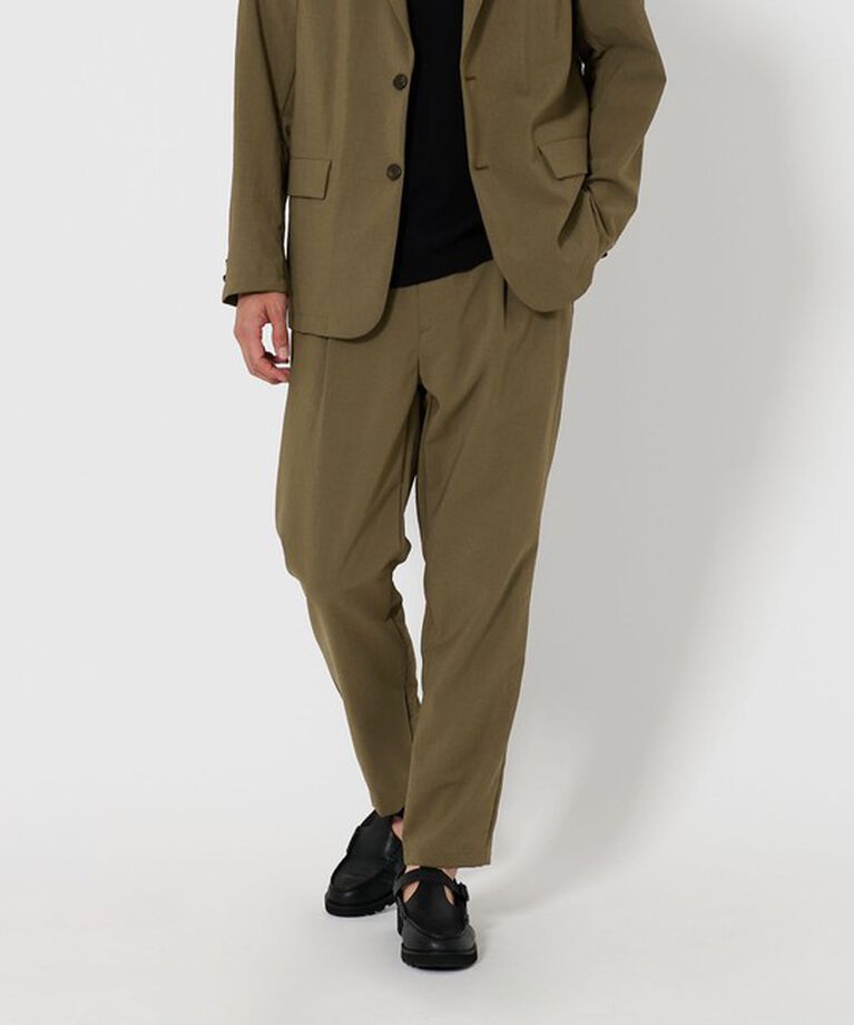 BEAUTY&YOUTH UNITED ARROWS「TORAY「リランチェ＆+」1P  テーパード パンツ ‐ウォッシャブル セットアップ対応‐」|チノ|OLIVE