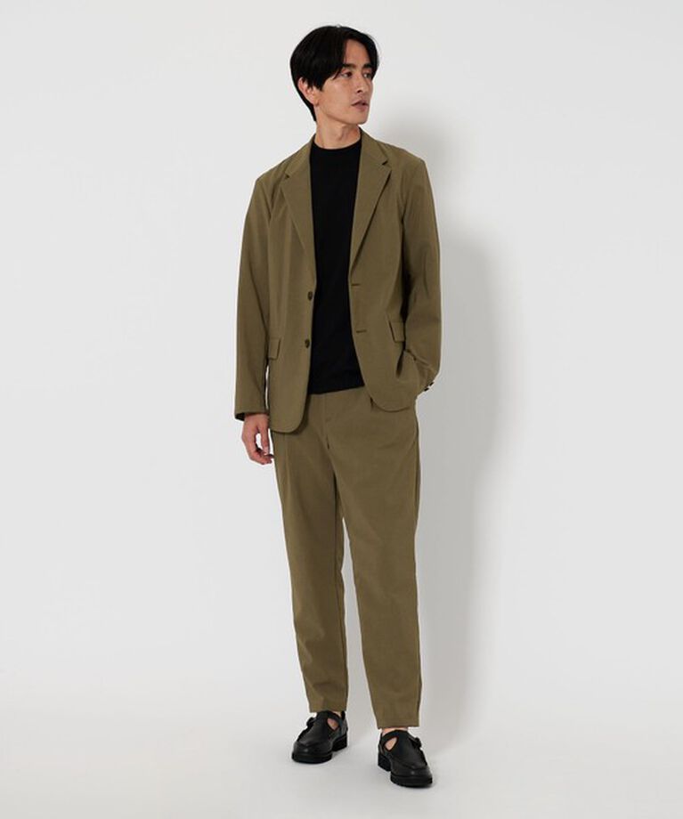 BEAUTY&YOUTH UNITED ARROWS「TORAY「リランチェ＆+」1P  テーパード パンツ ‐ウォッシャブル セットアップ対応‐」|チノ|