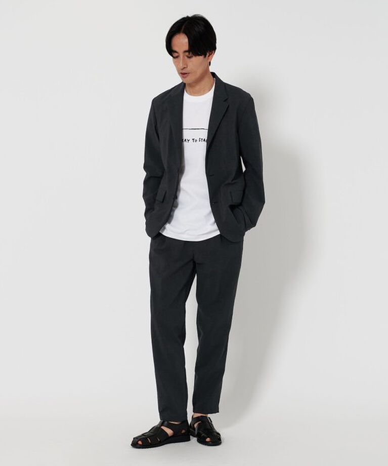 BEAUTY&YOUTH UNITED ARROWS「TORAY「リランチェ＆+」1P  テーパード パンツ ‐ウォッシャブル セットアップ対応‐」|チノ|
