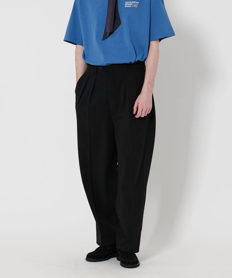 STEVEN ALAN「＜Steven Alan＞ TW サッカー インツープリーツ ドレス トラウザーズ」|スラックス|
