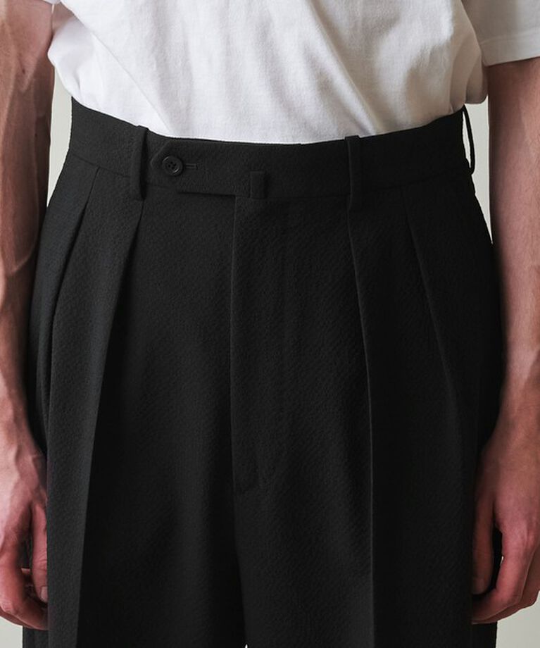 STEVEN ALAN「＜Steven Alan＞ TW サッカー インツープリーツ ドレス トラウザーズ」|スラックス|