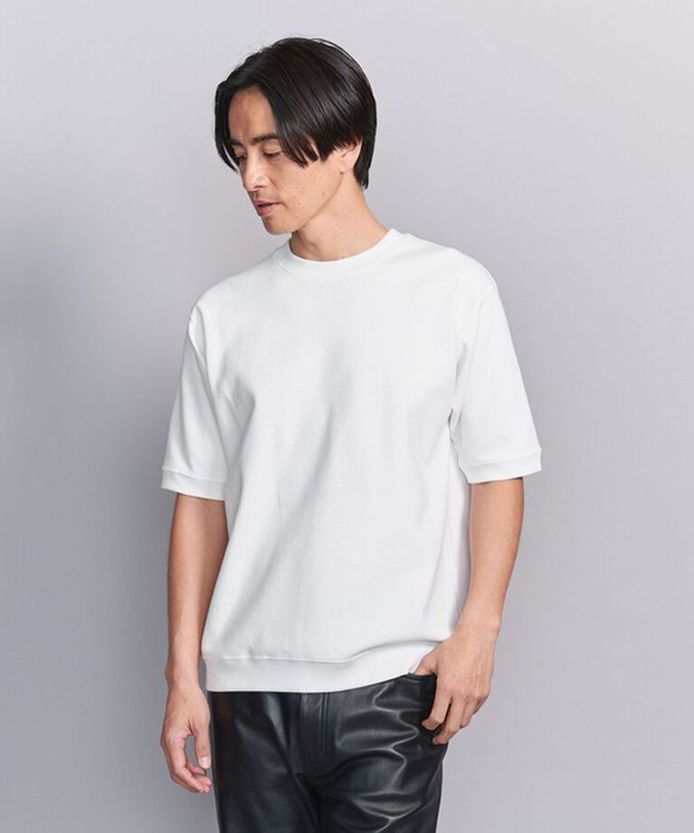 BEAUTY&YOUTH UNITED ARROWS「ダブルフェイス ジオメ コンフォート クルーネック Tシャツ」|Tシャツ・カットソー|