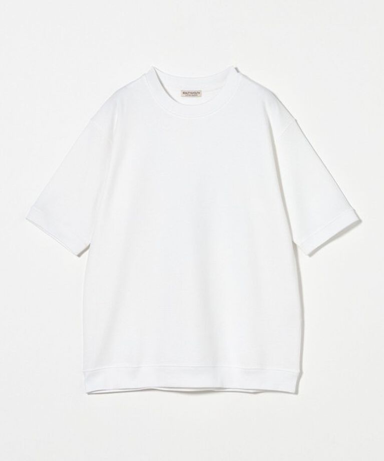 BEAUTY&YOUTH UNITED ARROWS「ダブルフェイス ジオメ コンフォート クルーネック Tシャツ」|Tシャツ・カットソー|