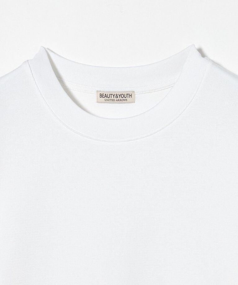 BEAUTY&YOUTH UNITED ARROWS「ダブルフェイス ジオメ コンフォート クルーネック Tシャツ」|Tシャツ・カットソー|
