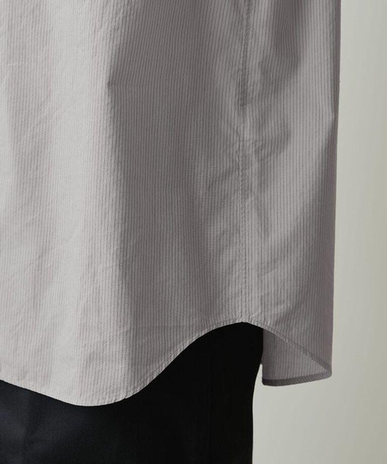 STEVEN ALAN「＜Steven Alan＞ C/L/S ストライプ レギュラーカラー シャツ ALINE LOOSE CASUAL」|シャツ・ブラウス|