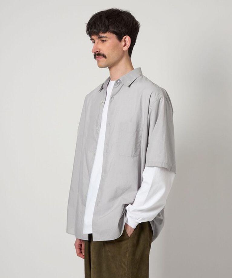 STEVEN ALAN「＜Steven Alan＞ C/L/S ストライプ レギュラーカラー シャツ ALINE LOOSE CASUAL」|シャツ・ブラウス|