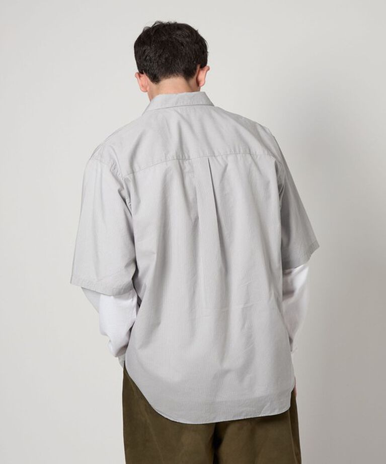 STEVEN ALAN「＜Steven Alan＞ C/L/S ストライプ レギュラーカラー シャツ ALINE LOOSE CASUAL」|シャツ・ブラウス|