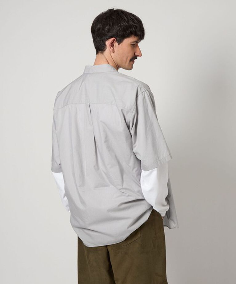 STEVEN ALAN「＜Steven Alan＞ C/L/S ストライプ レギュラーカラー シャツ ALINE LOOSE CASUAL」|シャツ・ブラウス|