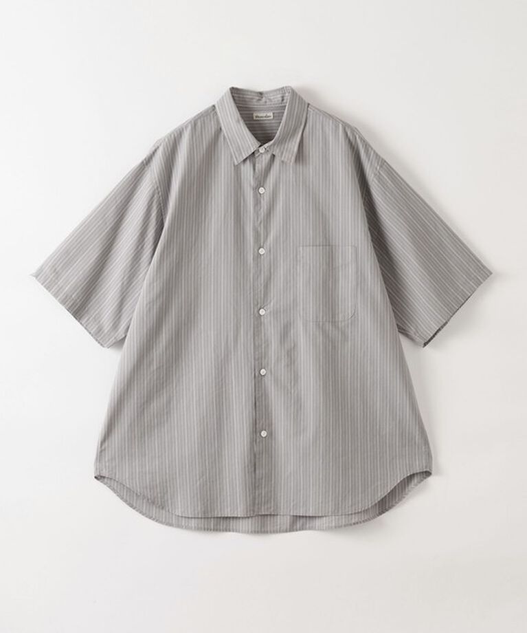 STEVEN ALAN「＜Steven Alan＞ C/L/S ストライプ レギュラーカラー シャツ ALINE LOOSE CASUAL」|シャツ・ブラウス|
