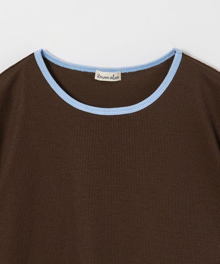 STEVEN ALAN「＜Steven Alan＞リンガー Tシャツ」|Tシャツ・カットソー|