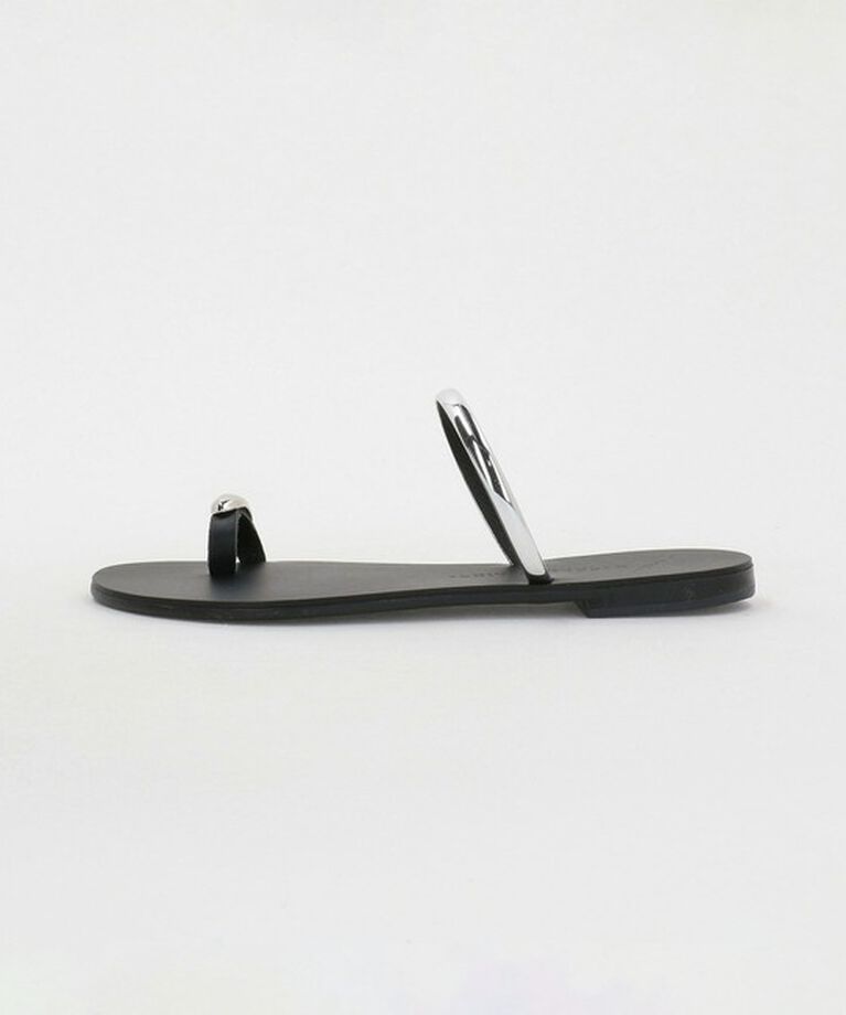 BEAUTY&YOUTH UNITED ARROWS「＜NICOLAS LAINAS＞メタリック サムリング サンダル」|サンダル|