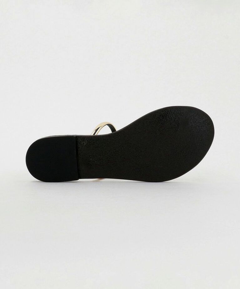 BEAUTY&YOUTH UNITED ARROWS「＜NICOLAS LAINAS＞メタリック サムリング サンダル」|サンダル|