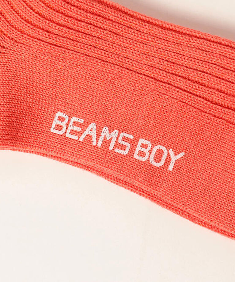 BEAMSBOY「1/2ソリッド リブ ソックス」|ソックス|