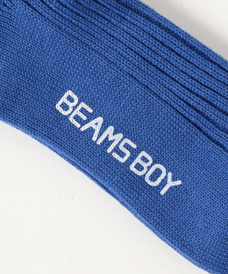 BEAMSBOY「1/2ソリッド リブ ソックス」|ソックス|