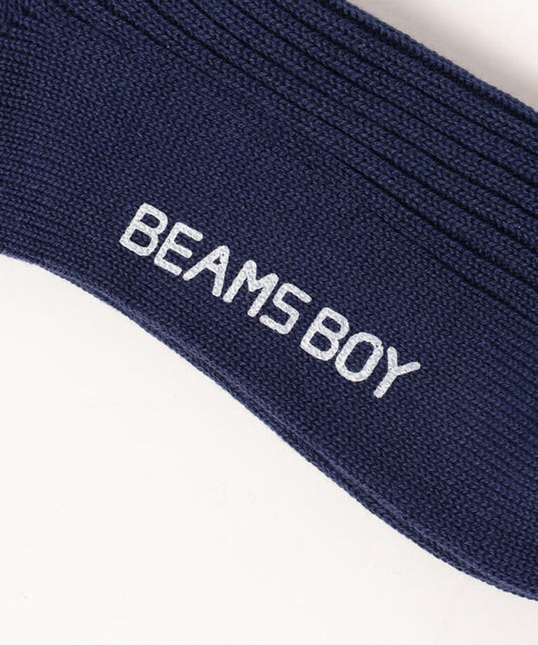 BEAMSBOY「1/2ソリッド リブ ソックス」|ソックス|