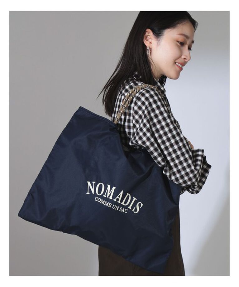 Demi-Luxe BEAMS 「NOMADIS × Demi-Luxe BEAMS / 別注 SAC リバーシブル ロゴトートバッグ」|トートバッグ|