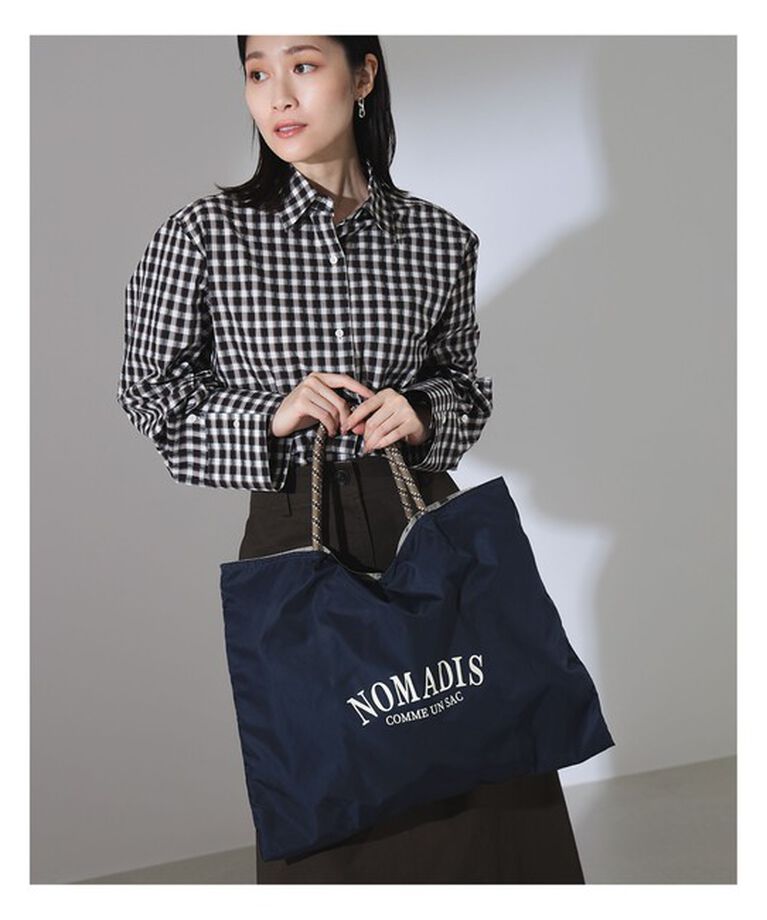 Demi-Luxe BEAMS 「NOMADIS × Demi-Luxe BEAMS / 別注 SAC リバーシブル ロゴトートバッグ」|トートバッグ|
