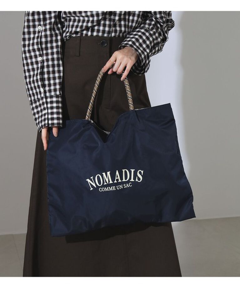 Demi-Luxe BEAMS 「NOMADIS × Demi-Luxe BEAMS / 別注 SAC リバーシブル ロゴトートバッグ」|トートバッグ|