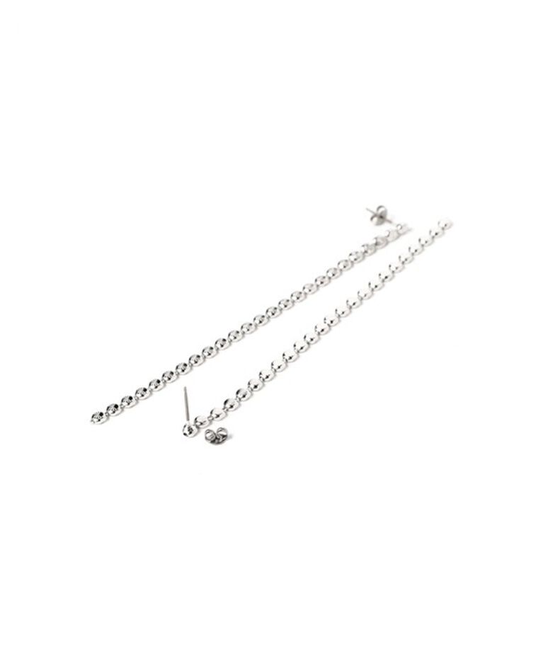 Ray BEAMS 「RBS / シャイン チェーン ロング ピアス」|ピアス|