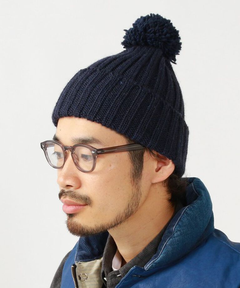 BEAMS「BEAMS PLUS / Bon-Bon Style Watch Cap」|ニット帽|