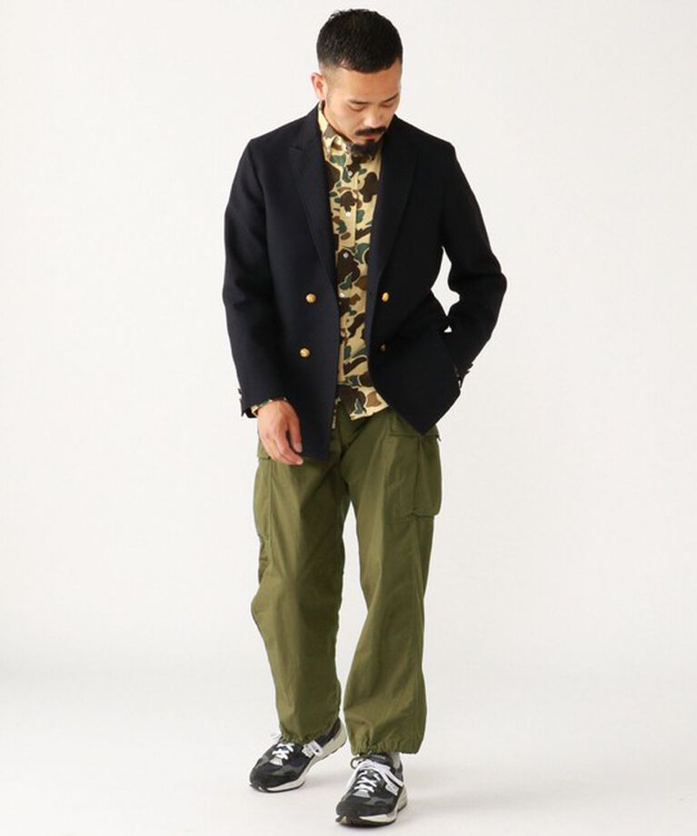 BEAMS「BEAMS PLUS / 4B Double Breasted Blazer Wool」|その他|