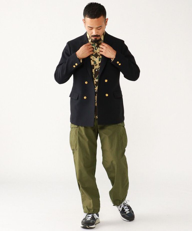 BEAMS「BEAMS PLUS / 4B Double Breasted Blazer Wool」|その他|