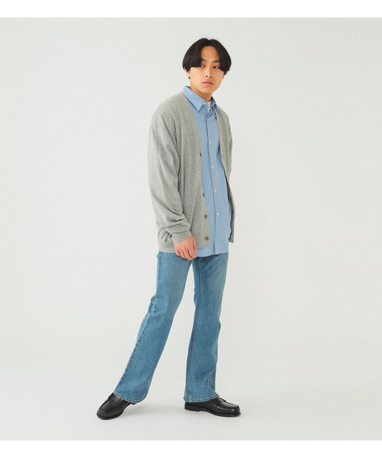 BEAMS「リラックス ソリッド カーディガン」|ニット・セーター|