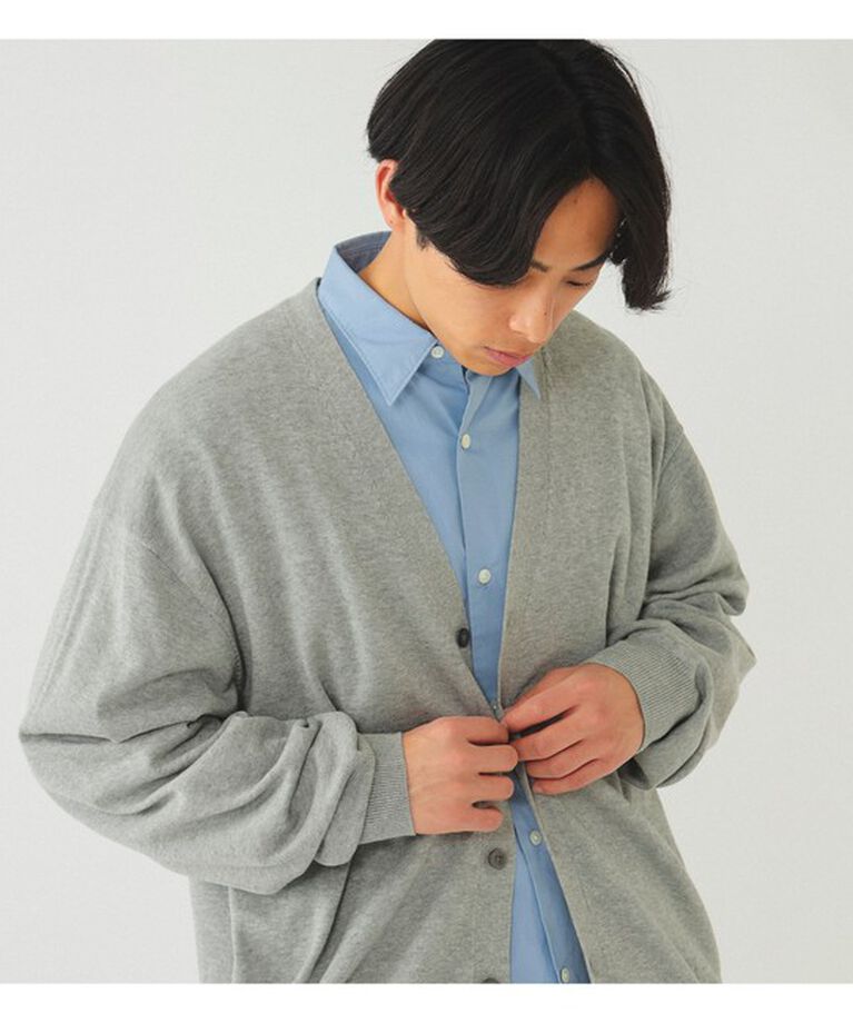 BEAMS「リラックス ソリッド カーディガン」|ニット・セーター|