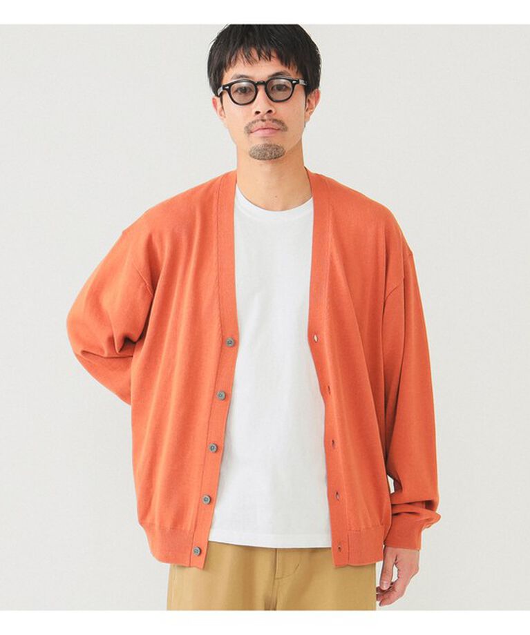 BEAMS「リラックス ソリッド カーディガン」|ニット・セーター|