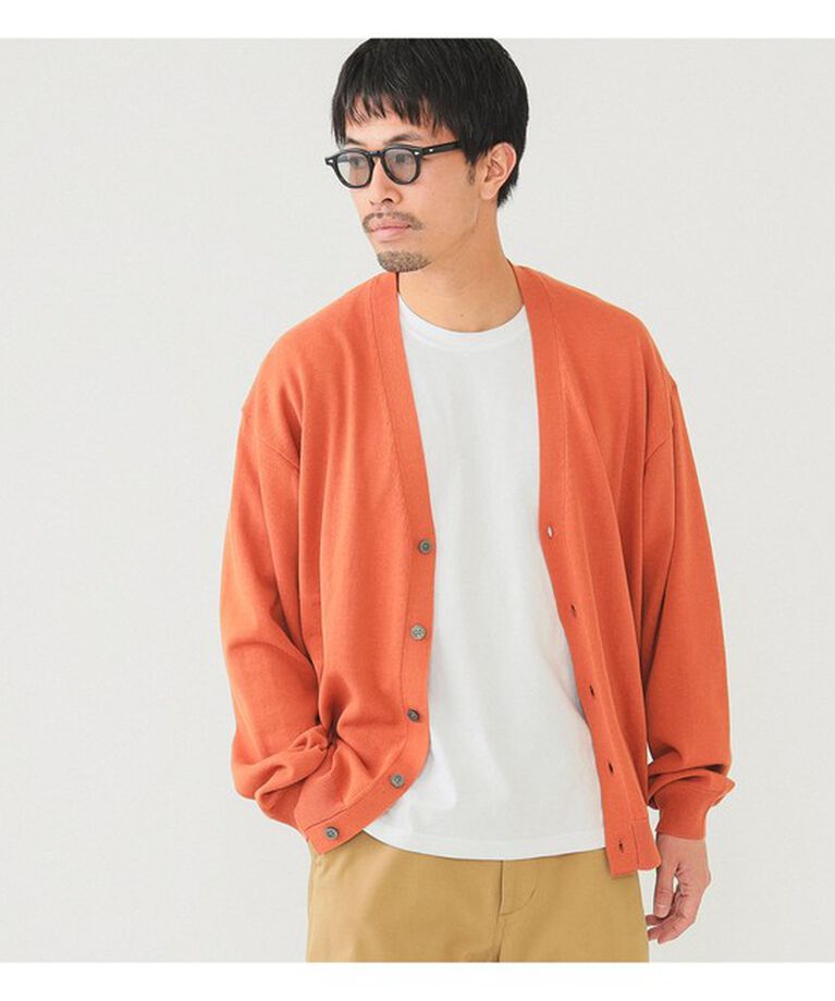 BEAMS「リラックス ソリッド カーディガン」|ニット・セーター|