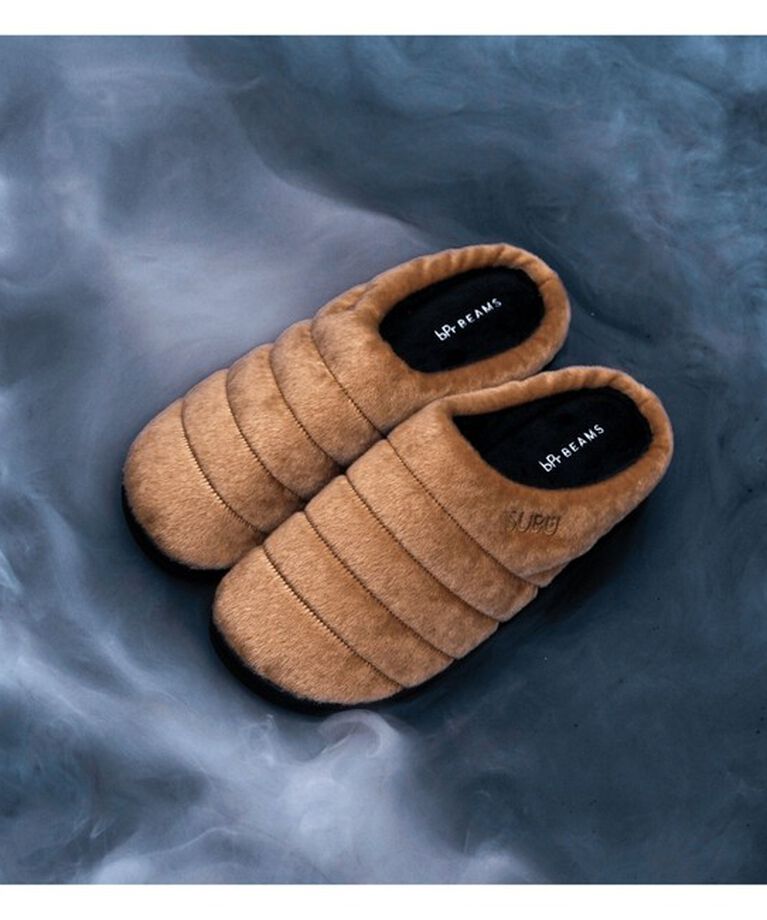 BEAMS「【別注】SUBU / フェイク ファー サンダル」|その他|