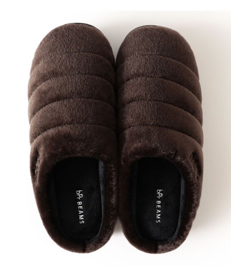 BEAMS「【別注】SUBU / フェイク ファー サンダル」|その他|
