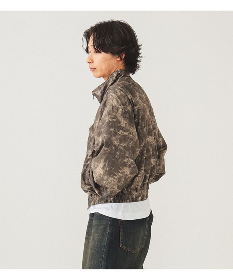 BEAMS「総柄 ウェイディングブルゾン」|ブルゾン・スタジャン|