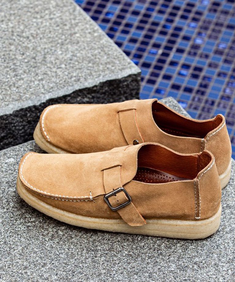 SHIPS any「【SHIPS any別注】Padmore」|スリッポン|ベージュ