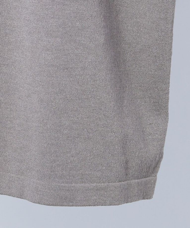 SHIPS any「SHIPS any:〈接触冷感〉ハイゲージ リネンミックス サマー ニット ポロシャツ 25SS◇」|ポロシャツ|