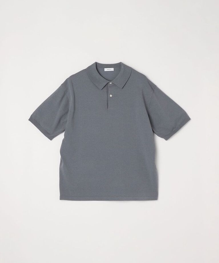 SHIPS any「SHIPS any:〈接触冷感〉ハイゲージ リネンミックス サマー ニット ポロシャツ 25SS◇」|ポロシャツ|