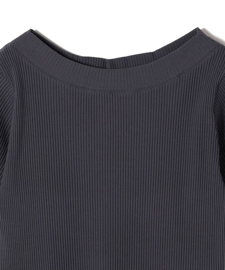 SHIPS for women「*オーガニックコットン バック クロス リブ トップス◇」|Tシャツ・カットソー|