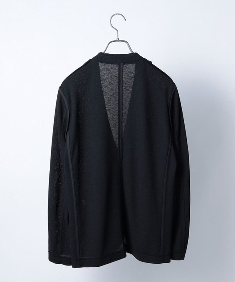 SHIPS any「SHIPS any: 〈洗濯機可能〉サマー ニット ジャケット 25SS◆」|テーラードジャケット|
