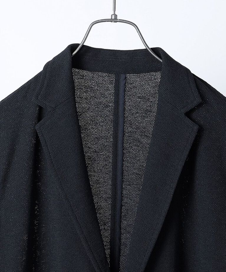 SHIPS any「SHIPS any: 〈洗濯機可能〉サマー ニット ジャケット 25SS◆」|テーラードジャケット|