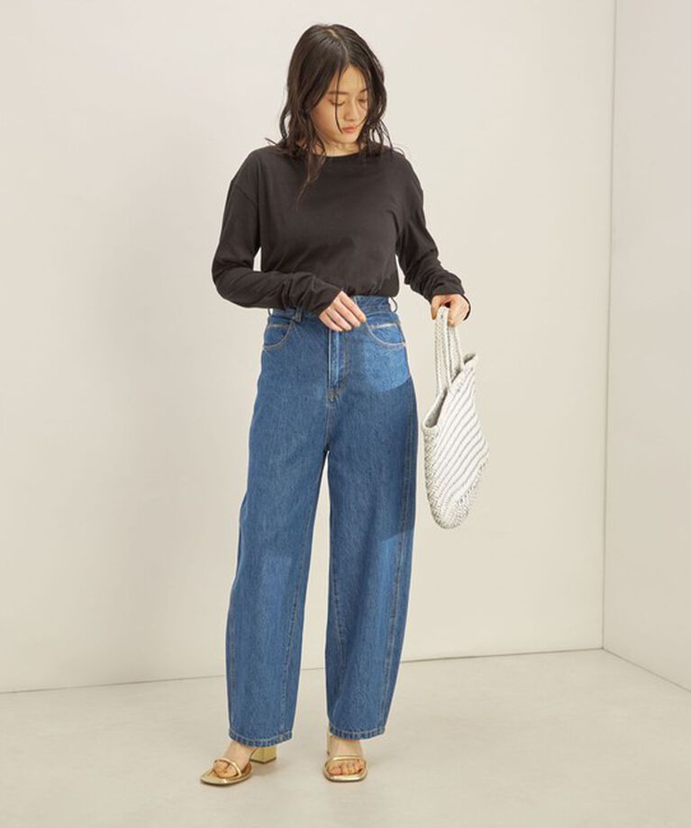 SHIPS for women「〈手洗い可能〉PLA ライト 天竺 ロングスリーブ TEE◇」|Tシャツ・カットソー|