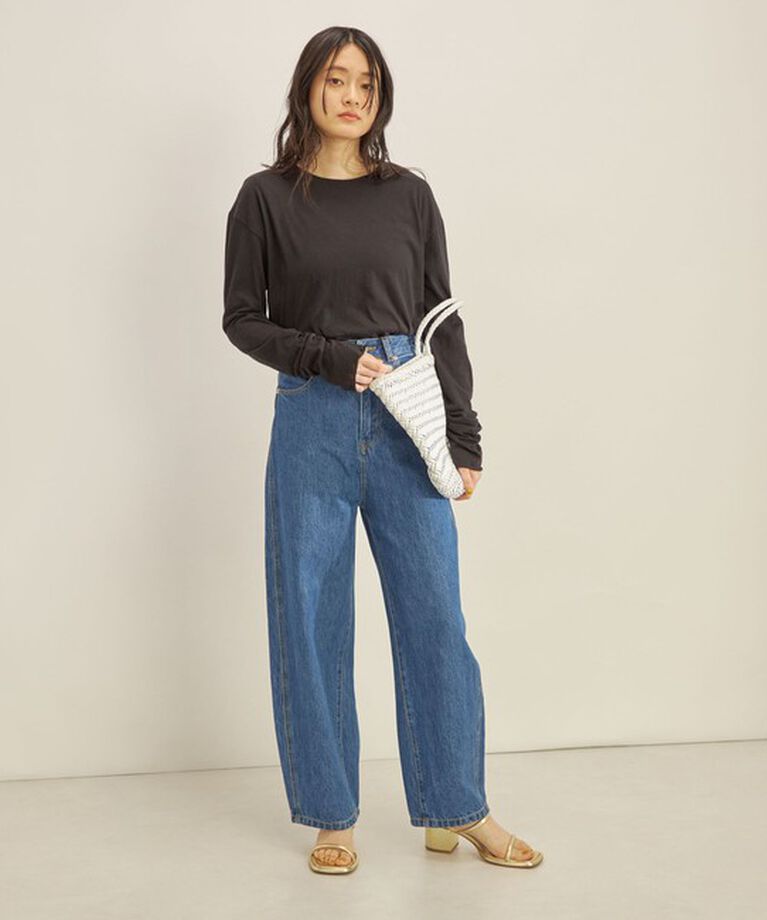 SHIPS for women「〈手洗い可能〉PLA ライト 天竺 ロングスリーブ TEE◇」|Tシャツ・カットソー|