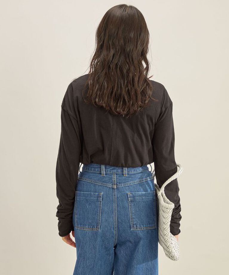 SHIPS for women「〈手洗い可能〉PLA ライト 天竺 ロングスリーブ TEE◇」|Tシャツ・カットソー|