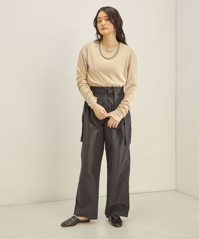 SHIPS for women「〈手洗い可能〉PLA ライト 天竺 ロングスリーブ TEE◇」|Tシャツ・カットソー|