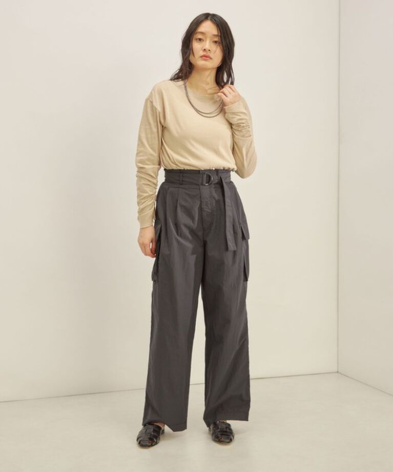 SHIPS for women「〈手洗い可能〉PLA ライト 天竺 ロングスリーブ TEE◇」|Tシャツ・カットソー|