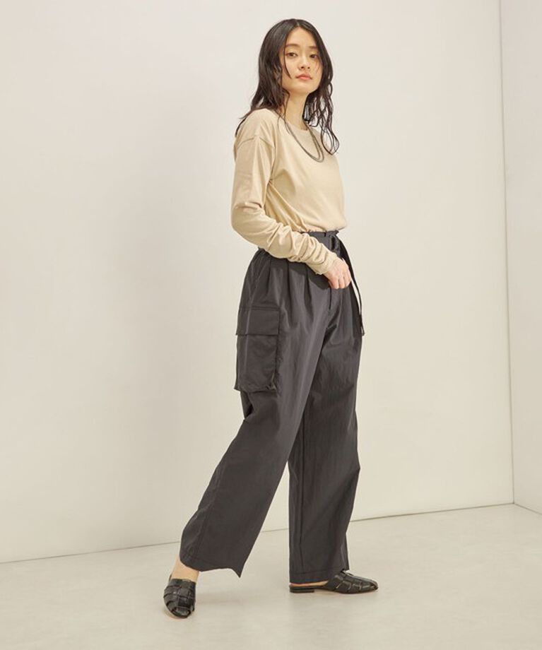SHIPS for women「〈手洗い可能〉PLA ライト 天竺 ロングスリーブ TEE◇」|Tシャツ・カットソー|
