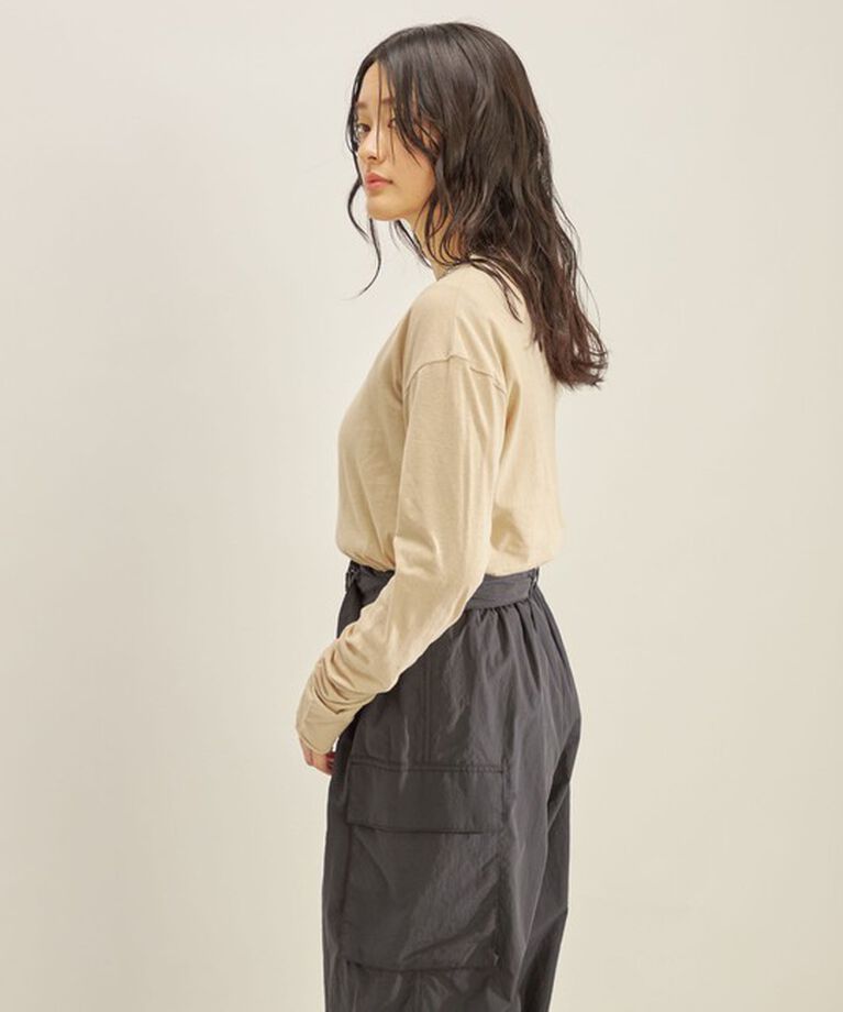 SHIPS for women「〈手洗い可能〉PLA ライト 天竺 ロングスリーブ TEE◇」|Tシャツ・カットソー|