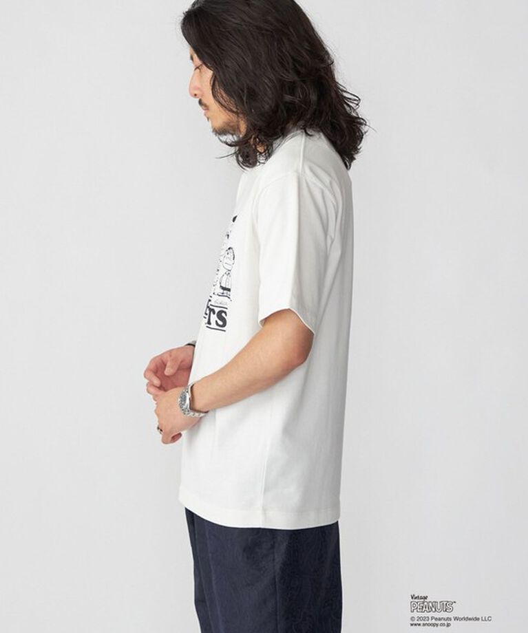 SHIPS「SHIPS: VINTAGE PEANUTS スヌーピー プリント Tシャツ」|Tシャツ・カットソー|