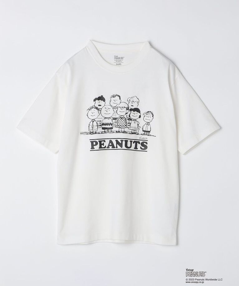 SHIPS「SHIPS: VINTAGE PEANUTS スヌーピー プリント Tシャツ」|Tシャツ・カットソー|