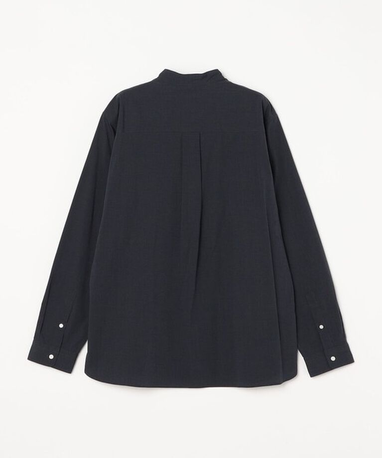 SHIPS any「SHIPS any: ストライプ / ソリッド リラックス バンドカラー シャツ 25SS◇」|シャツ・ブラウス|